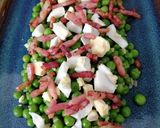 Foto del paso 8 de la receta: Ensalada de guisantes con bacon y salsa de yogurt