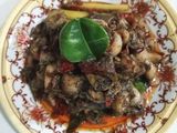 Sambal baby cumi daun jeruk