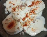 Sprouts tikki dahi chaat recipe step 2 photo