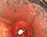 Foto del paso 2 de la receta: 84. Mousse de queso con fresas y membrillo con nueces (postre)