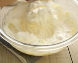 A picture of step 9 of Cocoa Marble Chiffon Cake.