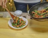 รูปขั้นตอนการทำที่ 19 ของ หมูสามชั้นผัดพริกแกงถั่วฝักยาว กินกับข้าวสวยร้อนๆ อร่อยมาก