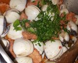 A picture of step 10 of Pork and Clams (Carne De Porco Alentejana).