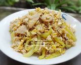 รูปขั้นตอนการทำที่ 2 ของ ข้าวผัดผักกาดดอง