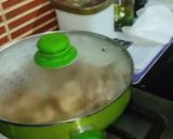A picture of step 3 of Cheesy Mexican Chicken Fajita Wraps.