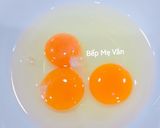 Hình bước làm 1 của món Mắm chưng thịt bằm hột vịt