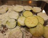 A picture of step 3 of Sweet and Salty Panfried Eggplant Slices Stuffed with Ground Pork.