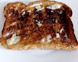 A picture of step 3 of My Avocado, Poached Egg & soft cheese open Toastie 😋.