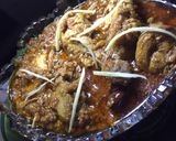 A picture of step 7 of Chicken Achari.