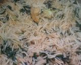 A picture of step 4 of Cauliflower rice.