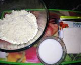 A picture of step 1 of Gulab jamun(stuffed).