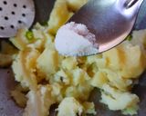 A picture of step 2 of Falahari Fried Aloo.