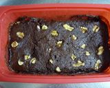 A picture of step 6 of Microwave Brownies Made in a Silicone Steamer Case.