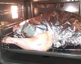 A picture of step 9 of Grandpa's special bread stuffing.