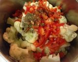 A picture of step 5 of Andry's Cauliflower with Paprika.