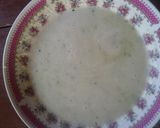 A picture of step 5 of Zuccini garlic soup.