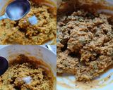 A picture of step 1 of Leftover khichdi pakoda.