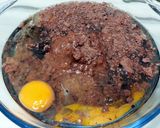 A picture of step 1 of Chocolate Cake Top Ferrero Rocher.