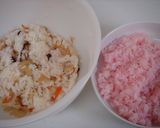 A picture of step 2 of Chirashi-zushi For Doll's Festival.