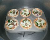 A picture of step 13 of Chicken bbq pizza muffins.