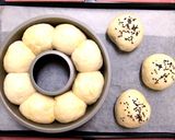 A picture of step 4 of All-Purpose Shiratamako Dough Moist and Springy.