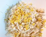 韓式泡菜金針菇煎餅的食譜步驟1照片