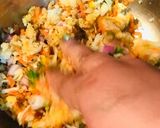 A picture of step 2 of Poha Manchurian (Dry).