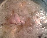A picture of step 2 of Pickled pigs feet.
