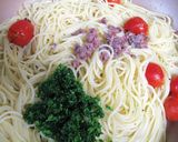 A picture of step 6 of Simple Anchovy Pasta.