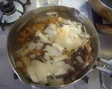 A picture of step 2 of Easy Authentic Taiwanese Hot & Sour Soup.