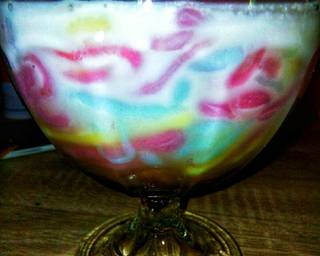 #Yummy cendol unicorn_coconut milk sauce - Step 4