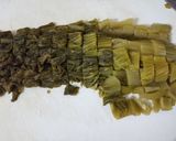 Foto langkah ke 2 dari resep Sayur Asin cah Tahu Kuning.