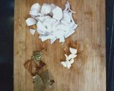A picture of step 1 of Kunbakonam kadappa.