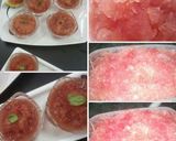 A picture of step 6 of Watermelon Lime Granita.
