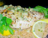 A picture of step 9 of Mike's Garlic Lemon Herbed Chicken.