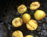 A picture of step 2 of Grilled Pork Chops With Roasted Apple Grilling Sauce.