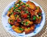 Hình bước làm 3 của món Đậu hũ chiên nước mắm