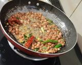A picture of step 4 of Pulihora.