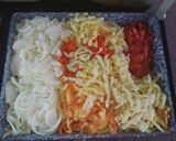Tárcsás lecsó recept fázis 1 fotója
