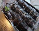 A picture of step 7 of Frozen Futomaki Fat Sushi Rolls for Sports Festivals or Setsubun.