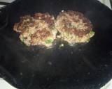DIY beef burger with egg recipe step 2 photo