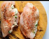 A picture of step 5 of Spinach Stuffed Chicken.