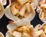 Foto del paso 2 de la receta: Mini tartaletas 3 quesos provolone, muzzarella y parmesano ♥️