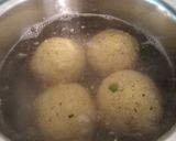 A picture of step 3 of Maize baffle with mix daal.