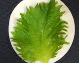 A picture of step 2 of Easy Sausage and Shiso Leaf Gyoza.