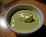 A picture of step 4 of Easy Matcha Cream for Crepe or Dorayaki.