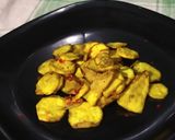 A picture of step 3 of Sweet Potato Chips.