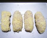 A picture of step 8 of Crispy Cheese & Chicken Tender Cutlets.