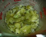 A picture of step 3 of Oil-free Banana Kiwi Cake.