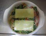 A picture of step 7 of Sausage and Spinach Doria (Rice Gratin).